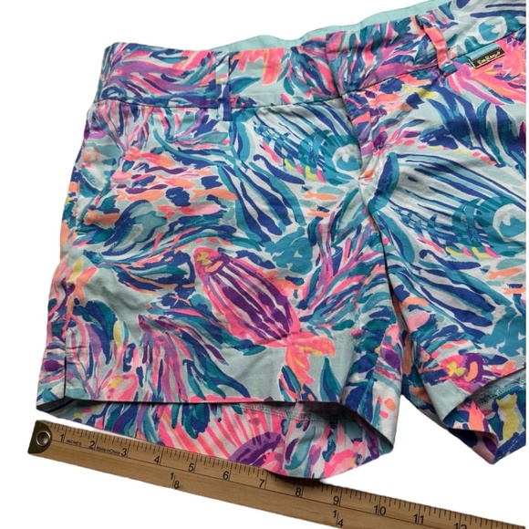 Lilly Pulitzer 5" Callan Shorts Seas The Day - Picture 15 of 15